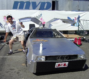 Back to the Flugtag's DeLorean